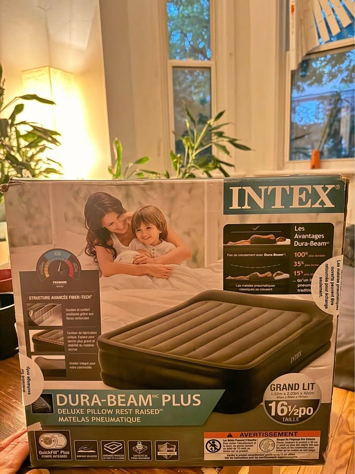 Intex Dura Beam plus Air Mattress Bed