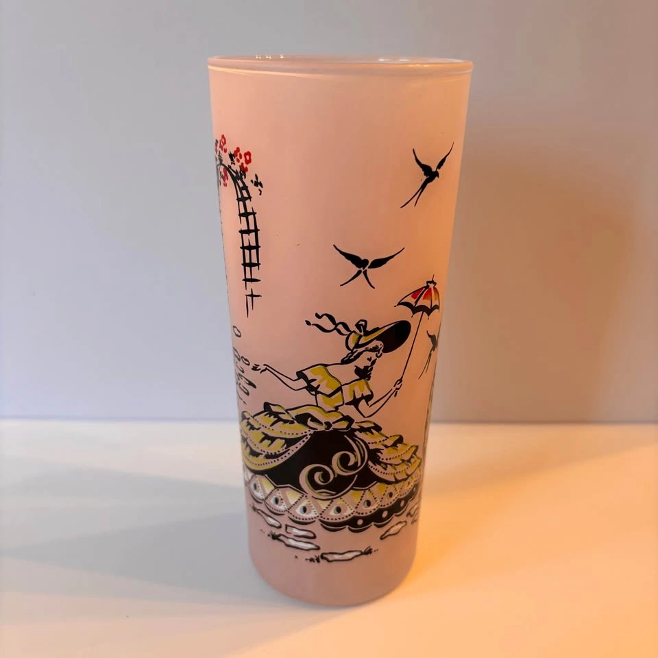 Vintage Anchor Hocking Polka Dot Tumblers and Southern Belle - photo 2