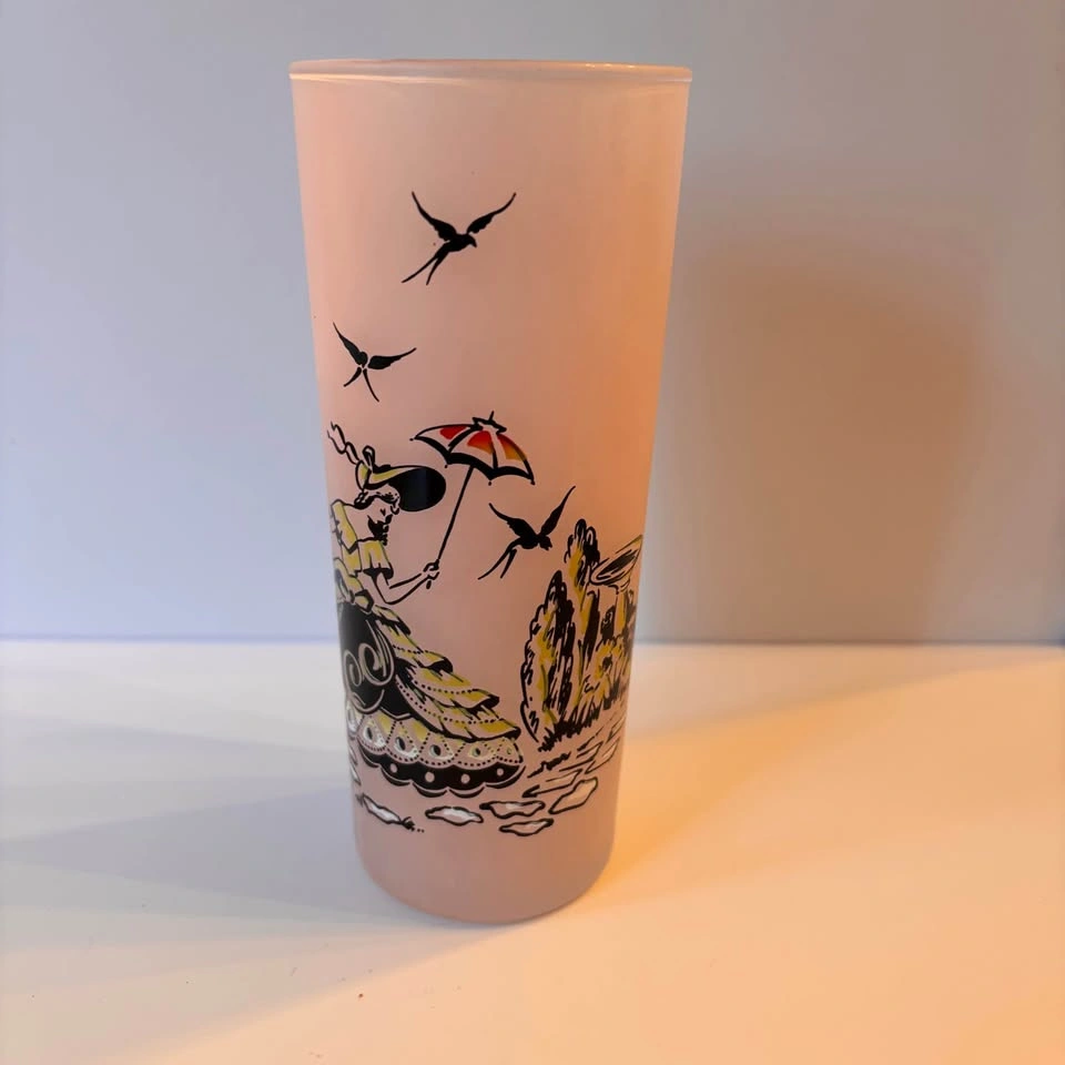 Vintage Anchor Hocking Polka Dot Tumblers and Southern Belle - photo 5