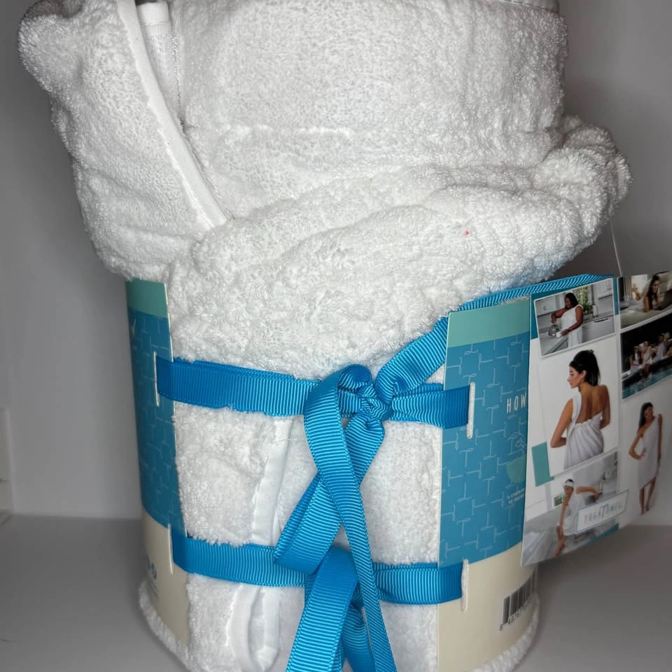Wearable Toga Towel - Hands Free Wrap (White, Brand New) - photo 3