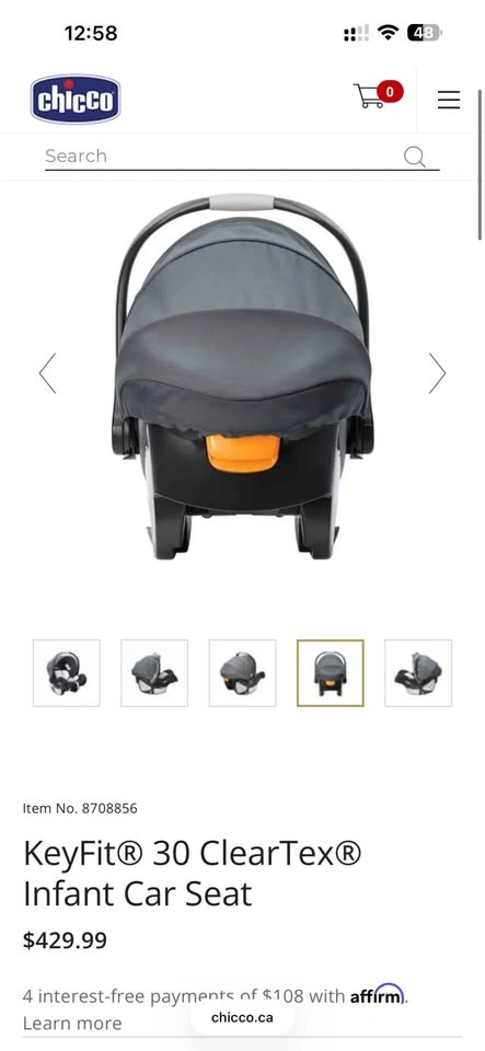 Baby car seat - photo 4