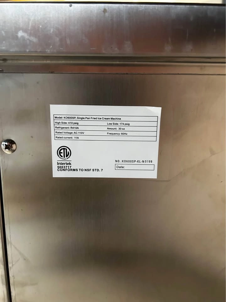 Ice Cream Roll Machine - photo 3
