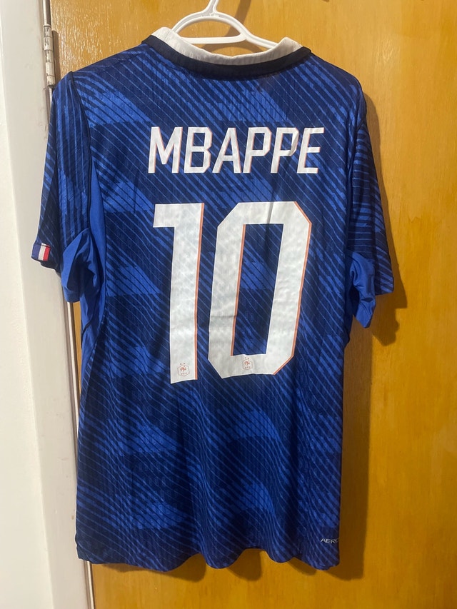 Authentic France Home Jersey - Mbappé #10 - Size XL - photo 2