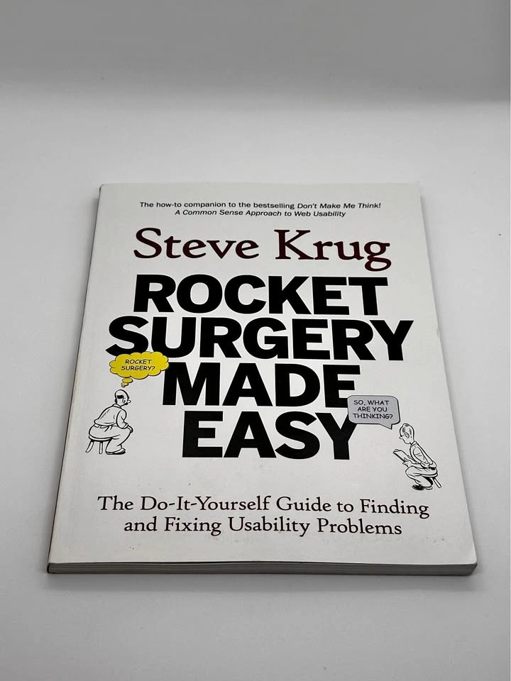Steve Krug Rocket Surgery Made Easy (ISBN 9780321657299)