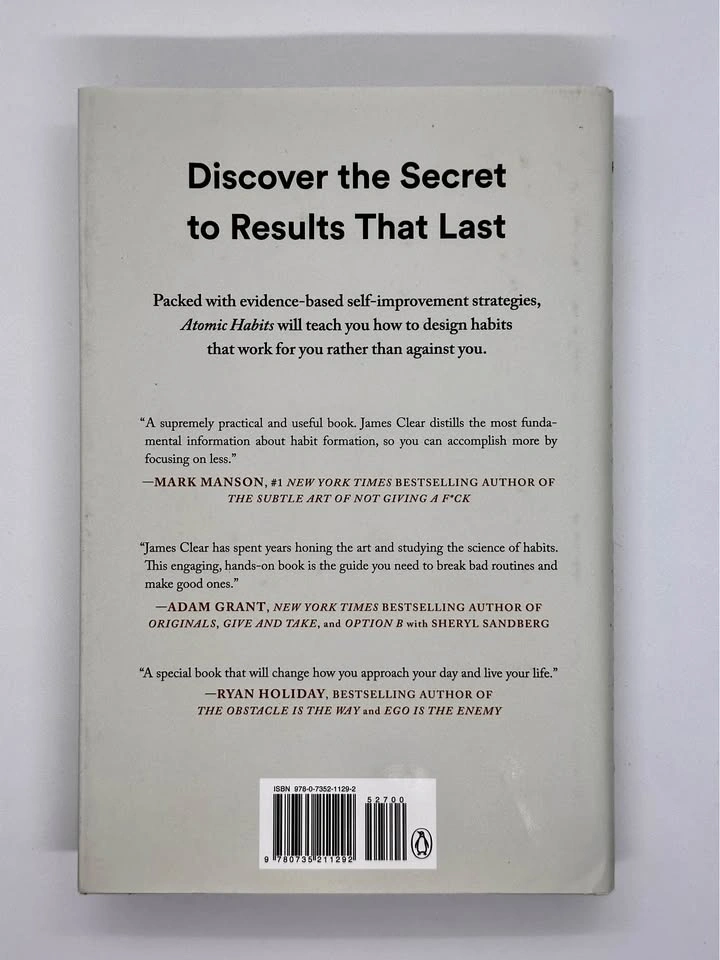 Atomic Habits by James Clear