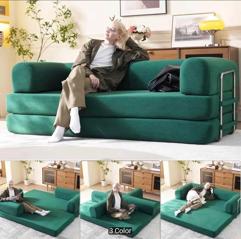 Brand new 79" Folding Sofa Bed, 4-In-1 Modular Sofa - photo 2