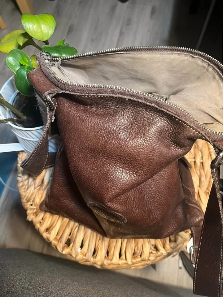 Roots Leather Crossbody Bag - photo 2