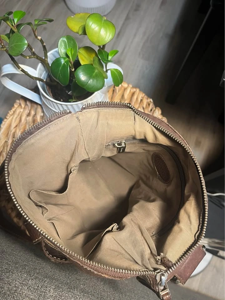 Roots Leather Crossbody Bag - photo 3