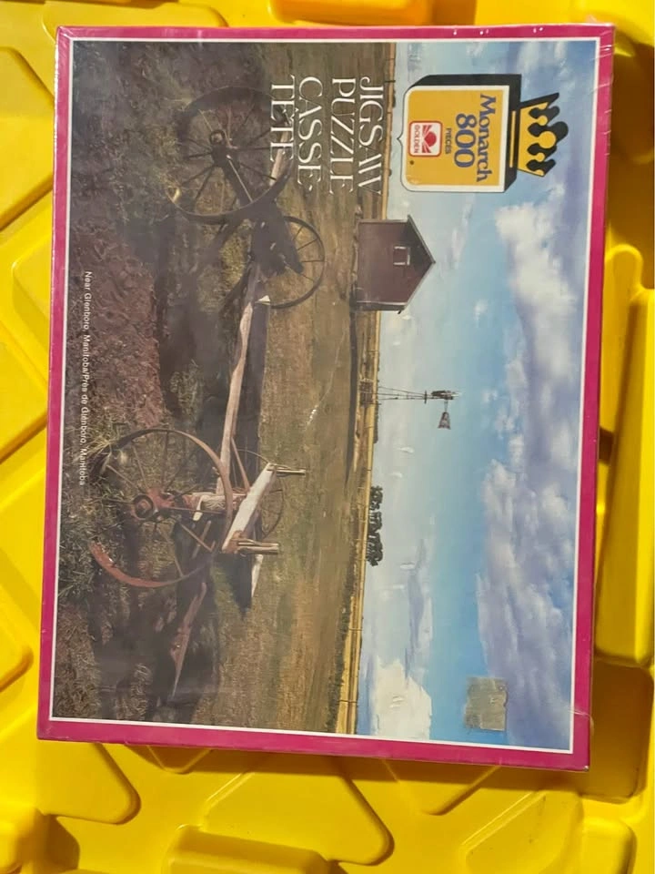 Monarch puzzle - farm scene