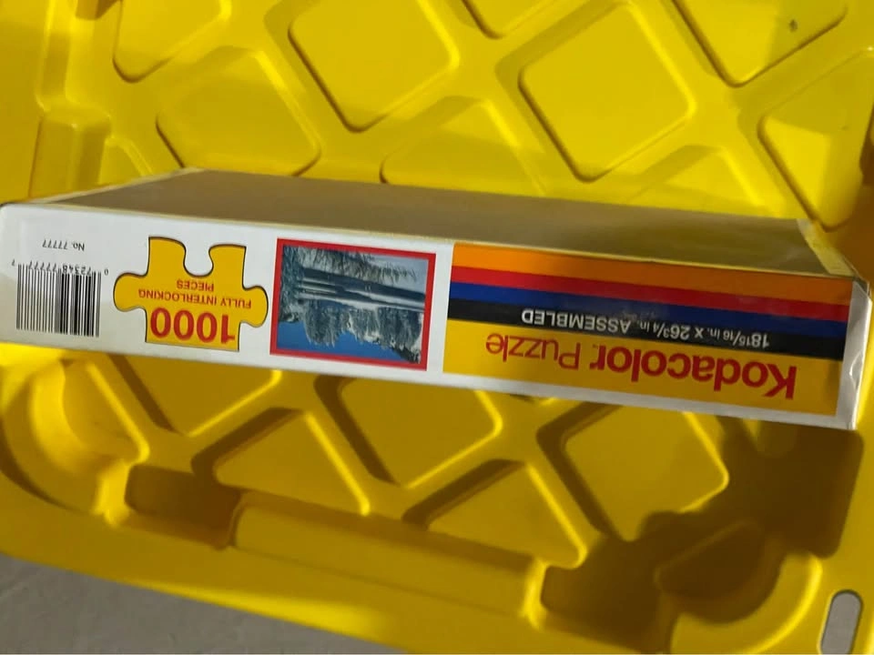 Kodacolor puzzle vintage find - still closed - not used - photo 2