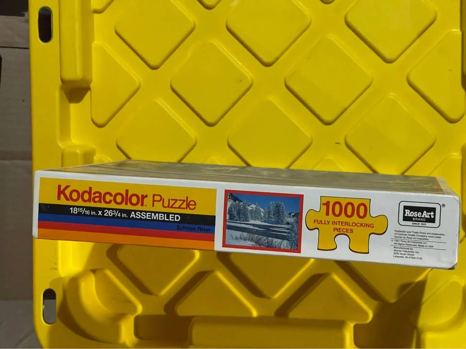 Kodacolor puzzle vintage find - still closed - not used - photo 4