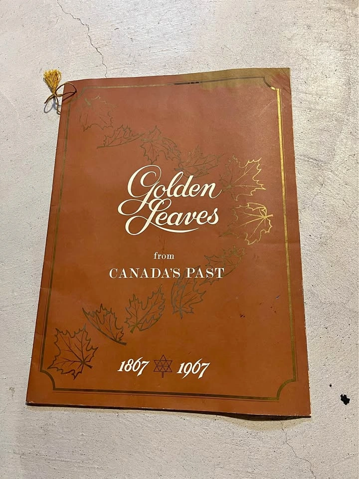 Vintage 1967 Golden Leaves Canada Booklet