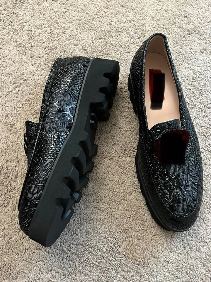 Brand New Black dress shoes with bag (US 11.5/ EUR 45) - photo 3