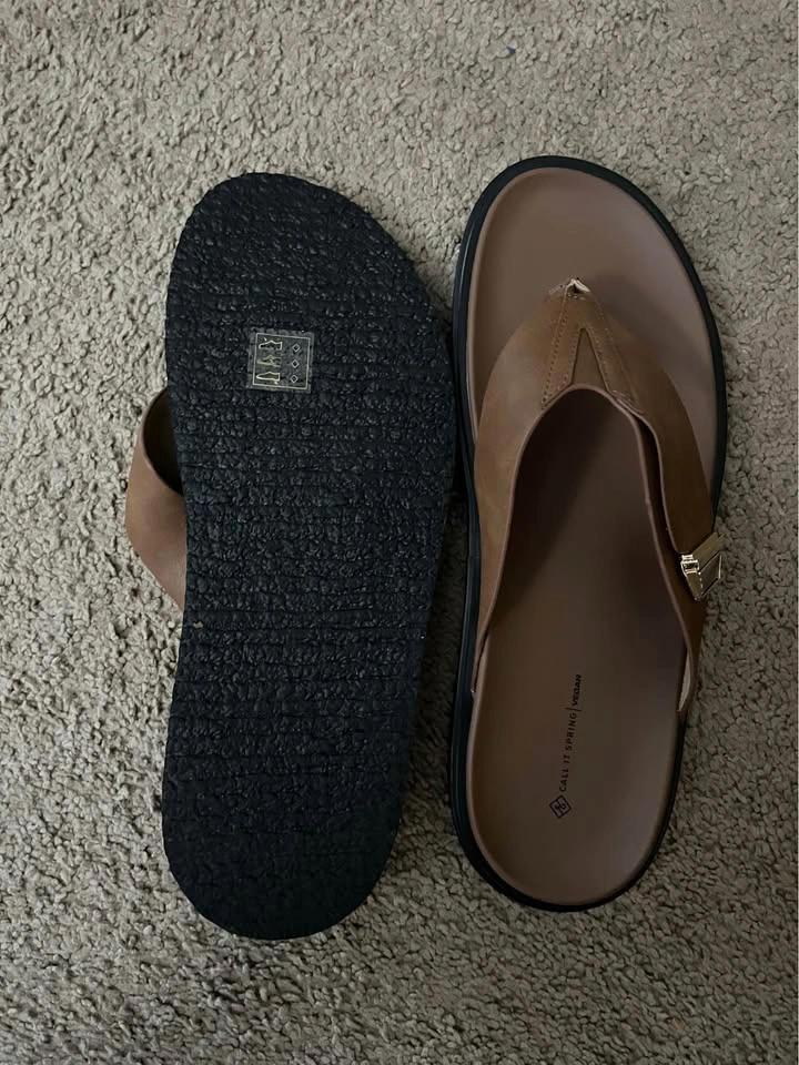 Brand New Slides (Brown size 10 men) - photo 2