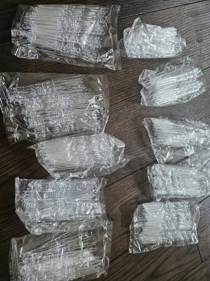 Disposable Plastic Cocktail Picks Fruit Forks - 300 Pack - photo 5