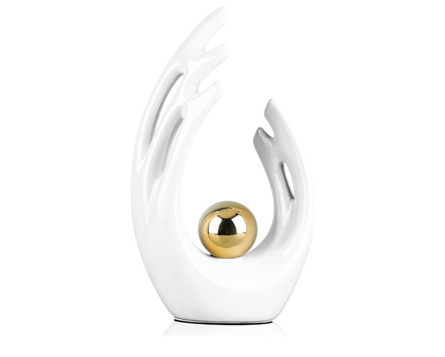 Modern Abstract Ceramic Art Sculpture - Brand New