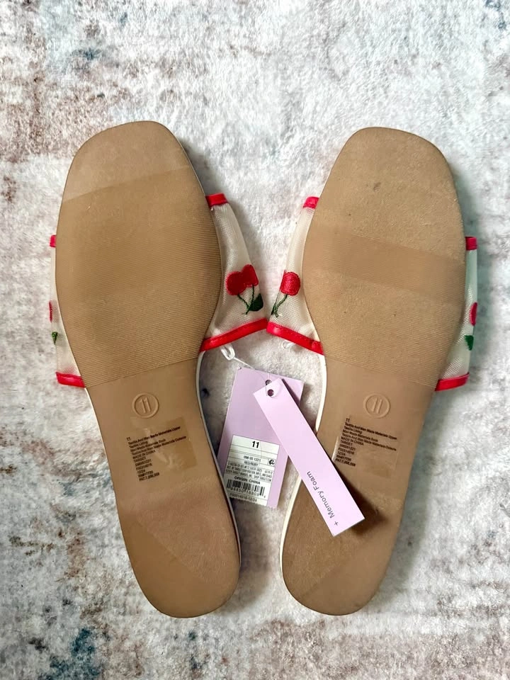 New with tags: Target Cherry Slide Sandals - photo 2
