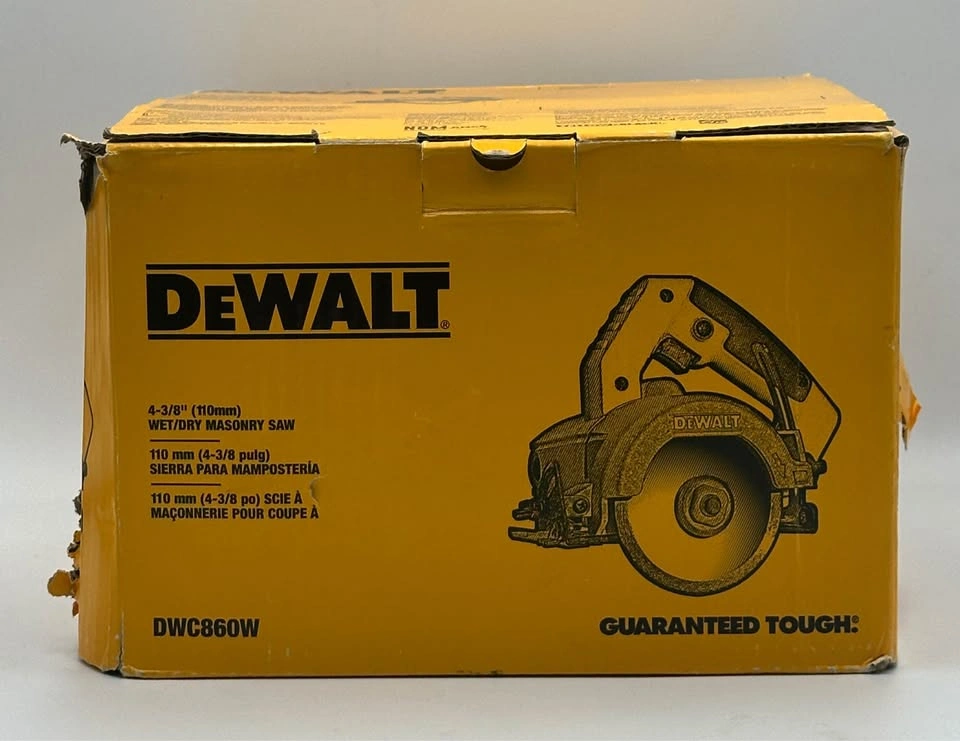 DEWALT Wet Tile Saw, Masonry, 4-3/8-Inch (DWC860W no blades) - photo 5
