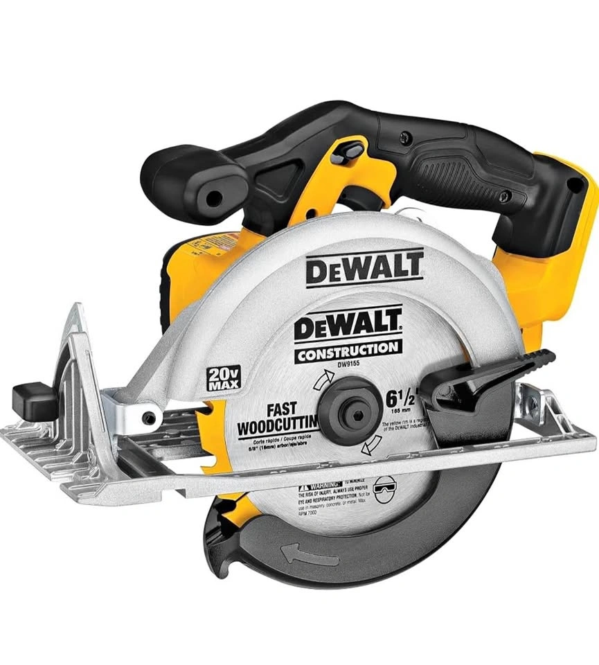 DEWALT 6-1/2-Inch 20V MAX Circular Saw, Tool Only (DCS391B)