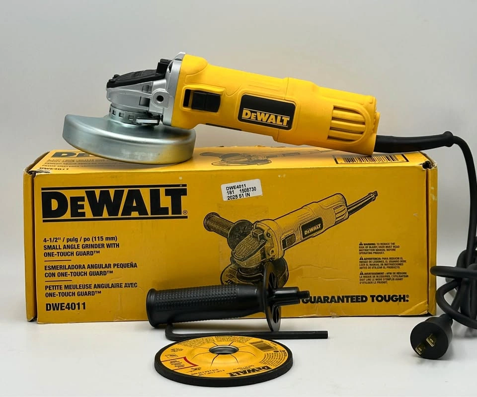 DEWALT Angle Grinder, One-Touch Guard, 4-1/2 -Inch (DWE4011) - photo 2