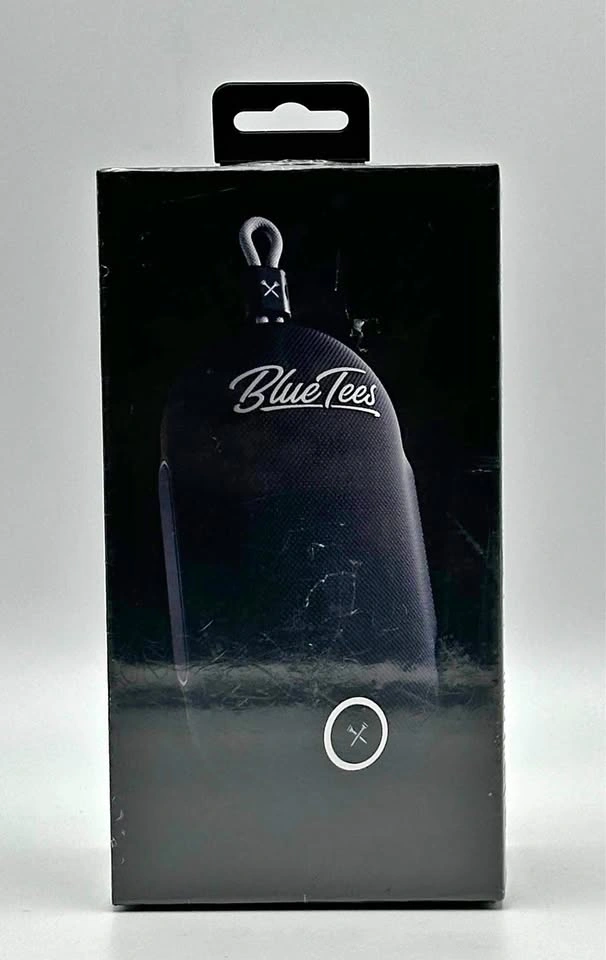 Blue Tees Golf Player Go Compact Magnetic Speaker- Black