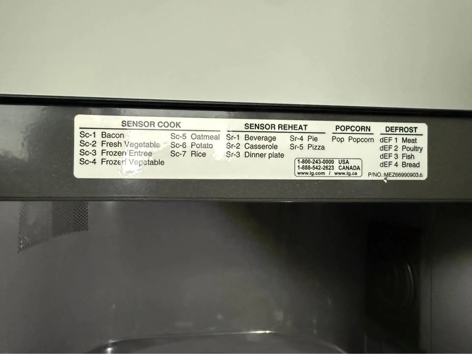LG NeoChef 2.0 cu.ft. 1200W Stainless Steel Microwave - photo 3