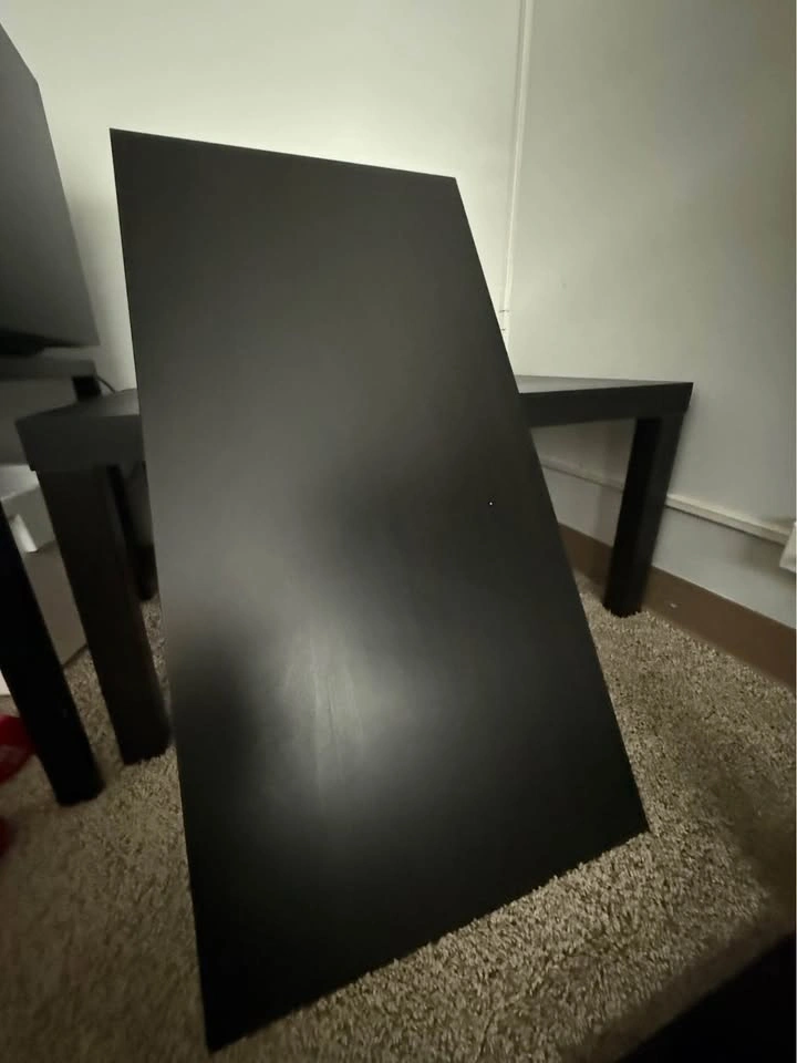 Coffee Table / Center Table with Storage Shelf – Black- Brown - photo 4