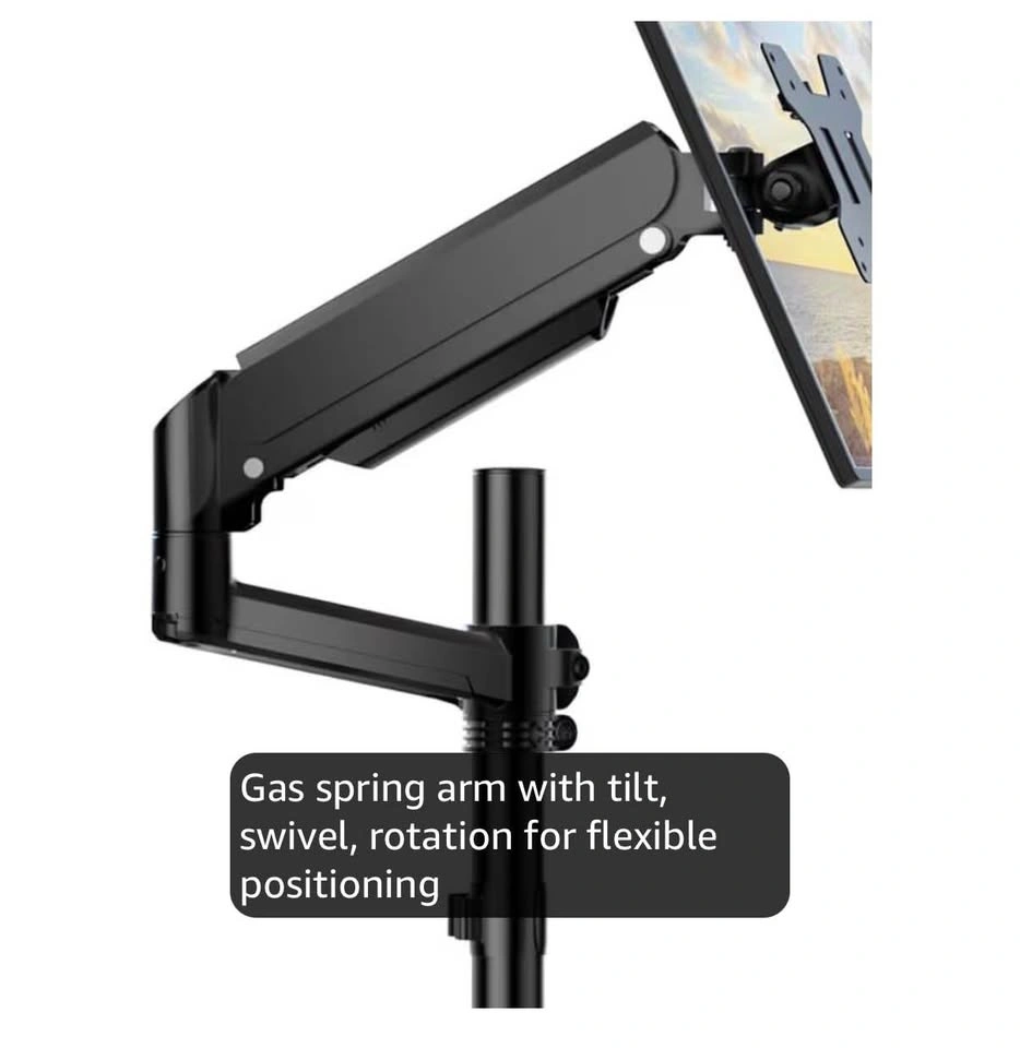 Single Monitor Arm 13-33 Inch, VESA Desk Mount - photo 2