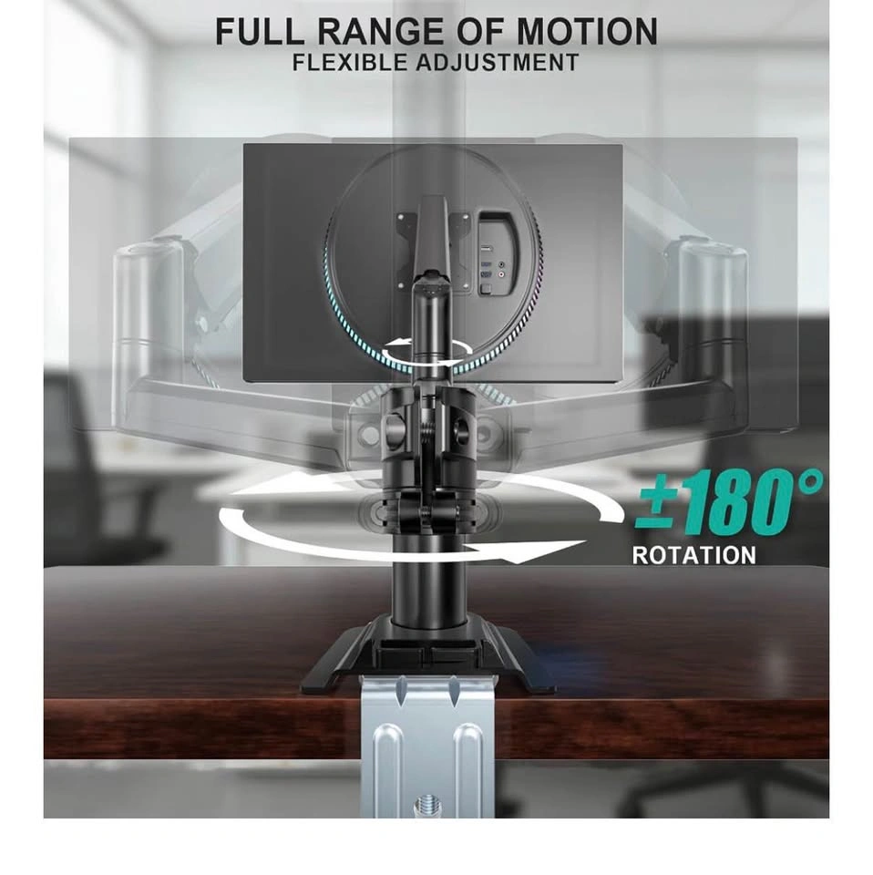 Single Monitor Arm 13-33 Inch, VESA Desk Mount - photo 3
