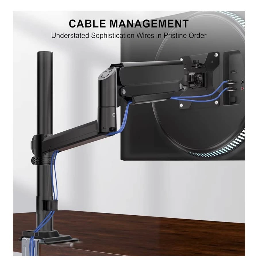 Single Monitor Arm 13-33 Inch, VESA Desk Mount - photo 4