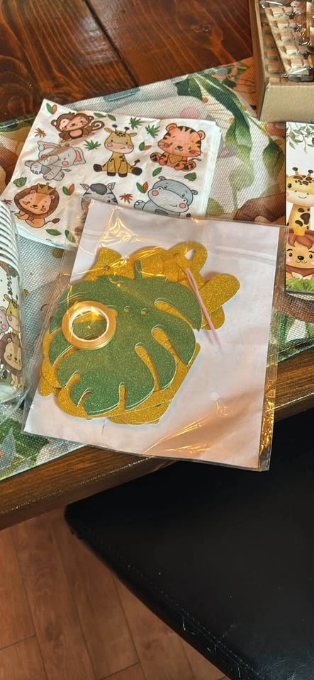 Safari Theme Baby Shower Decorations and Party Supplies - photo 3
