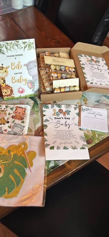 Safari Theme Baby Shower Decorations and Party Supplies - photo 4
