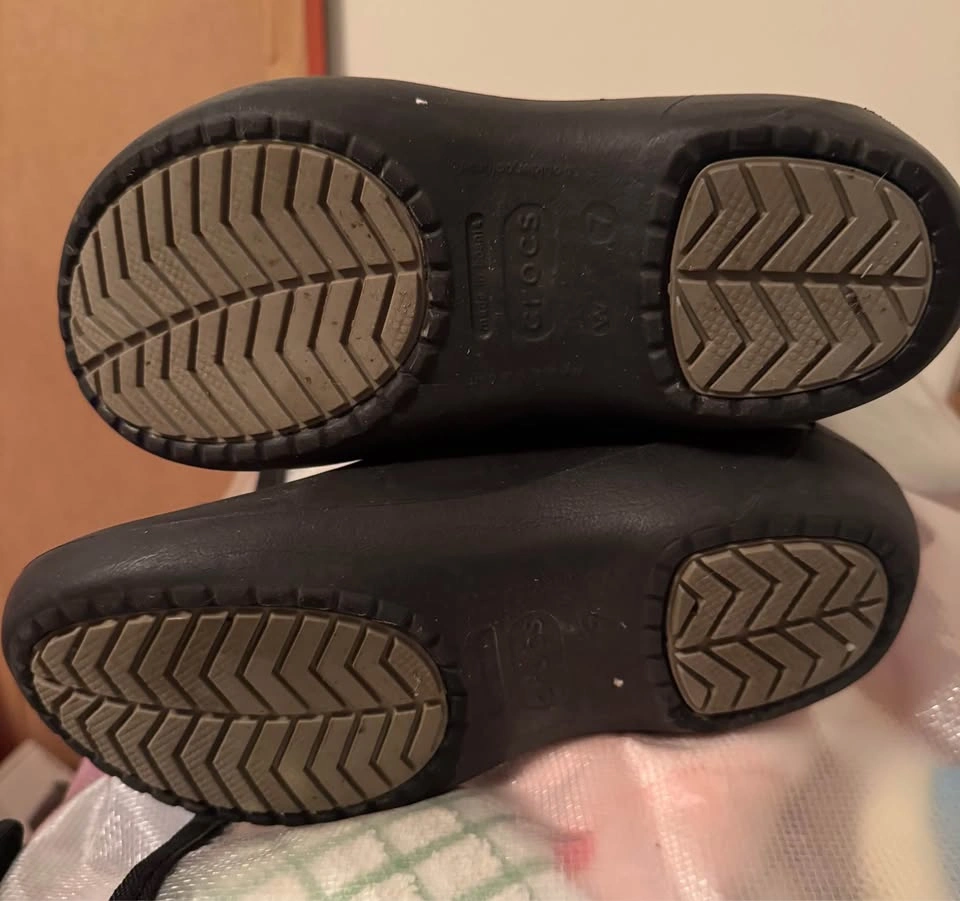 Crocs Rainfloe Tall Rain Boots — Women’s 7 — Good Condition - photo 2