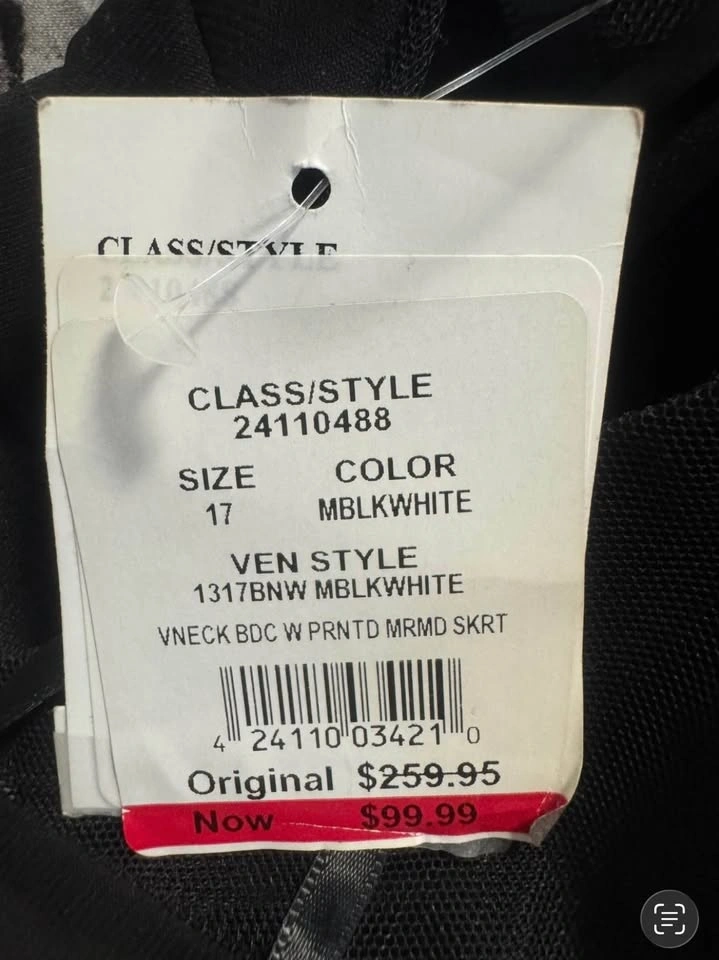 Ladies Size 17 Special Occasion Evening Dress - David's Bridal - photo 3