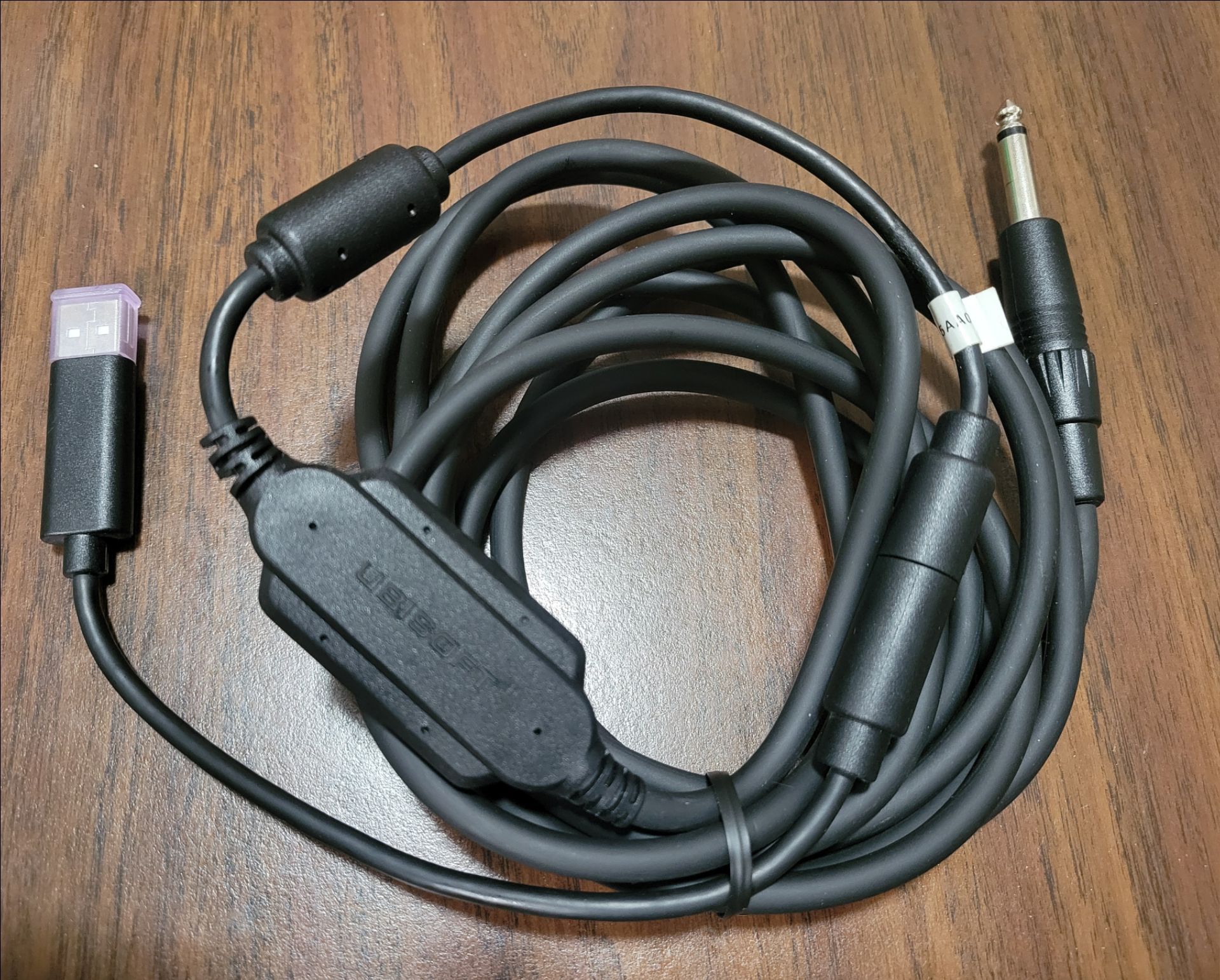 OEM Rocksmith Real Tone USB Cable Ubisoft for PS3 PS4 Xbox One 3