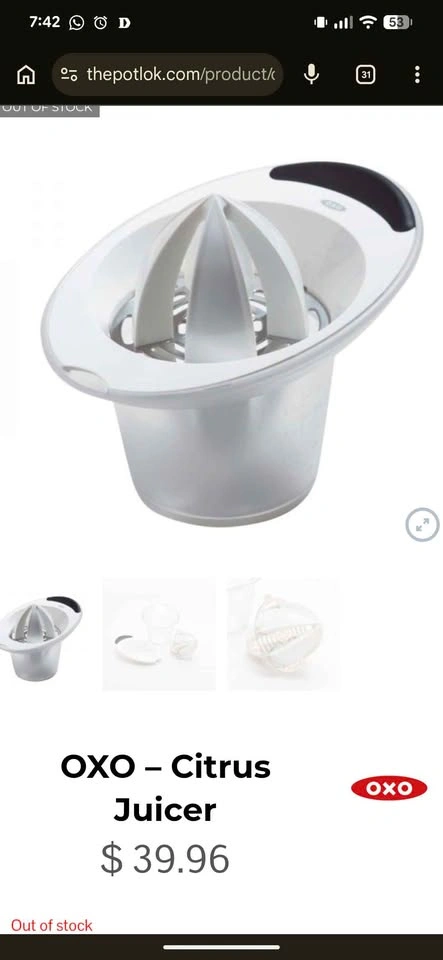 OXO – Citrus Juicer - photo 2
