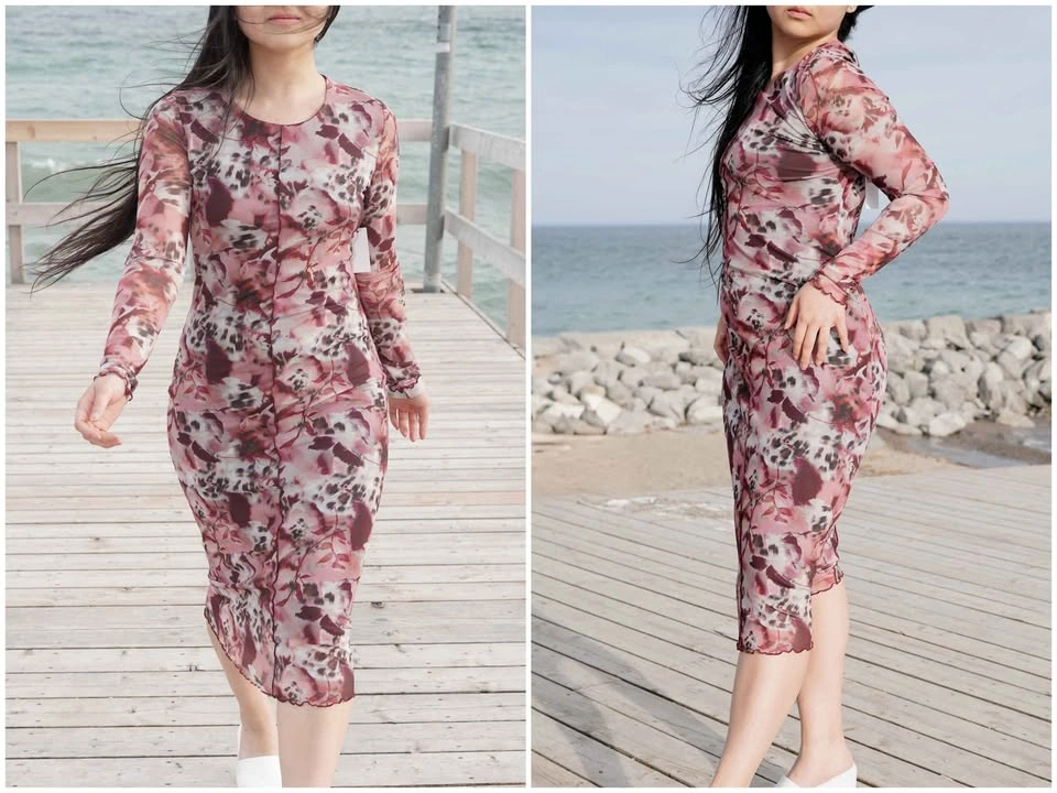 Women's Swimwear Collection and Mesh Cover-up Dress - photo 5