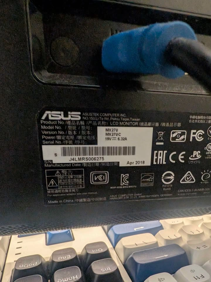 ASUS MX27U 27-inch 4K Monitor - photo 2