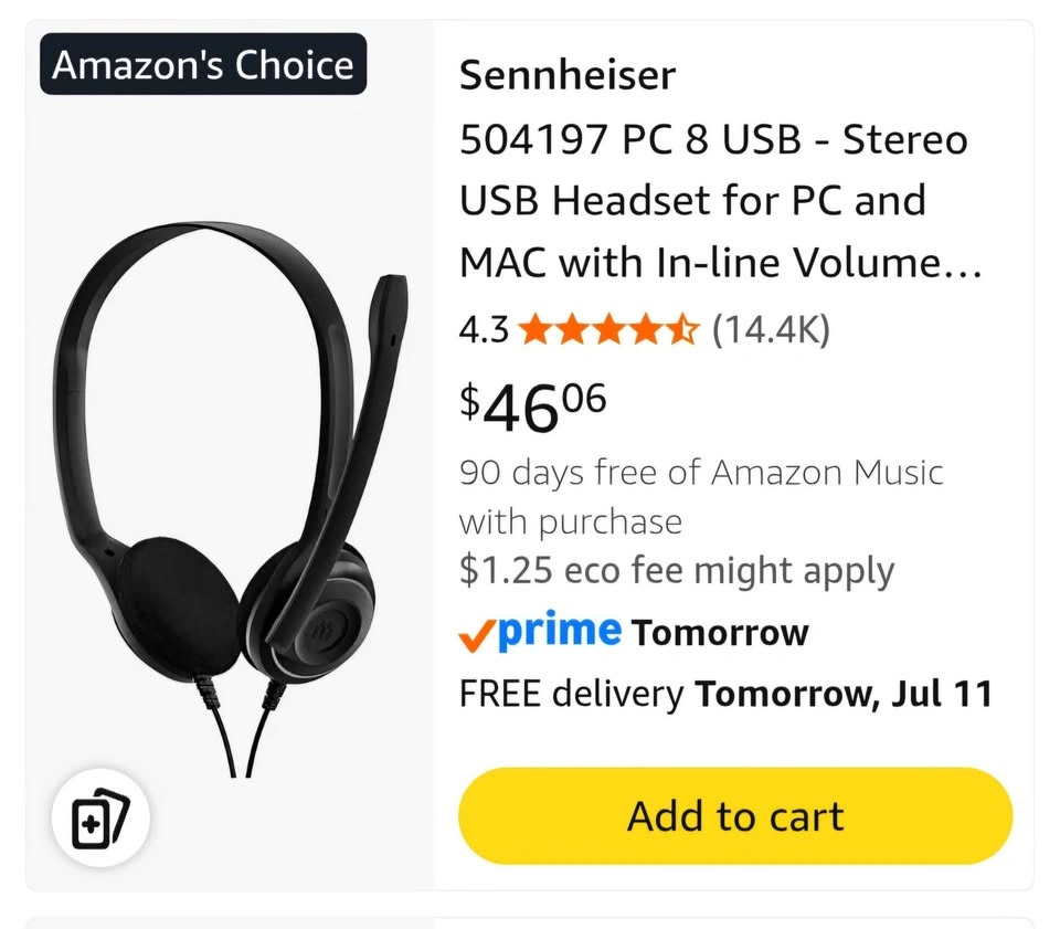 Sennheiser Headset (Brand New) - photo 3