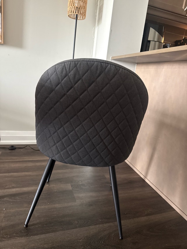 Structube Grey Chairs (4) - photo 3