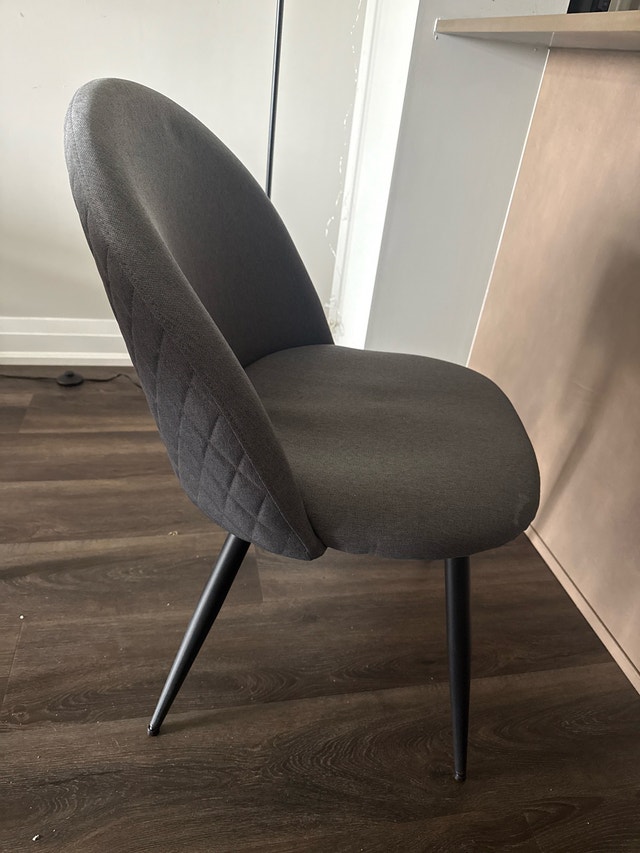Structube Grey Chairs (4) - photo 4