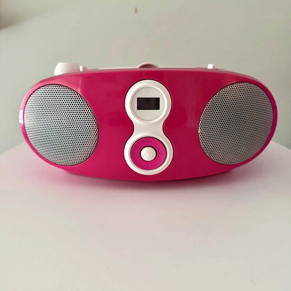 Vintage Hot Pink Cd Player Y2K - Tested and Works!