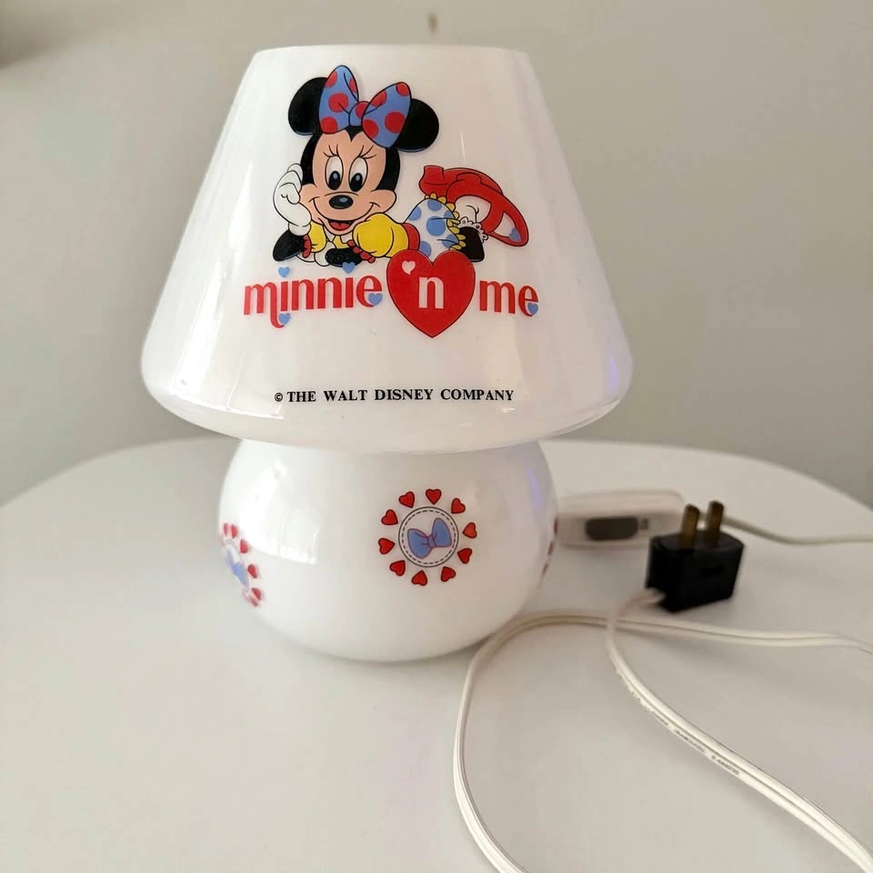 Vintage Disney Minnie Mouse Lamp - Works!