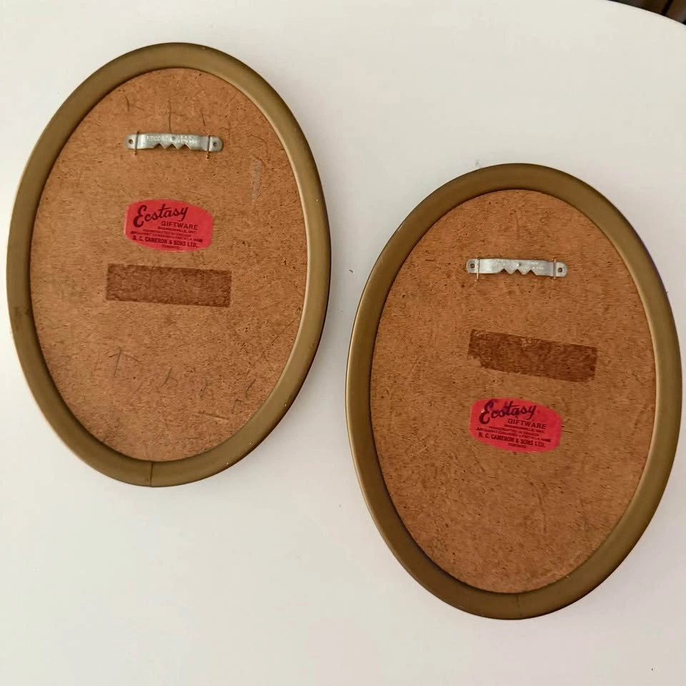 Vintage Disney Needlepoint Frames Minnie and Daisy - photo 2