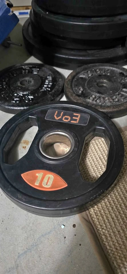 VO3 Commercial Olympic Rubber Plates