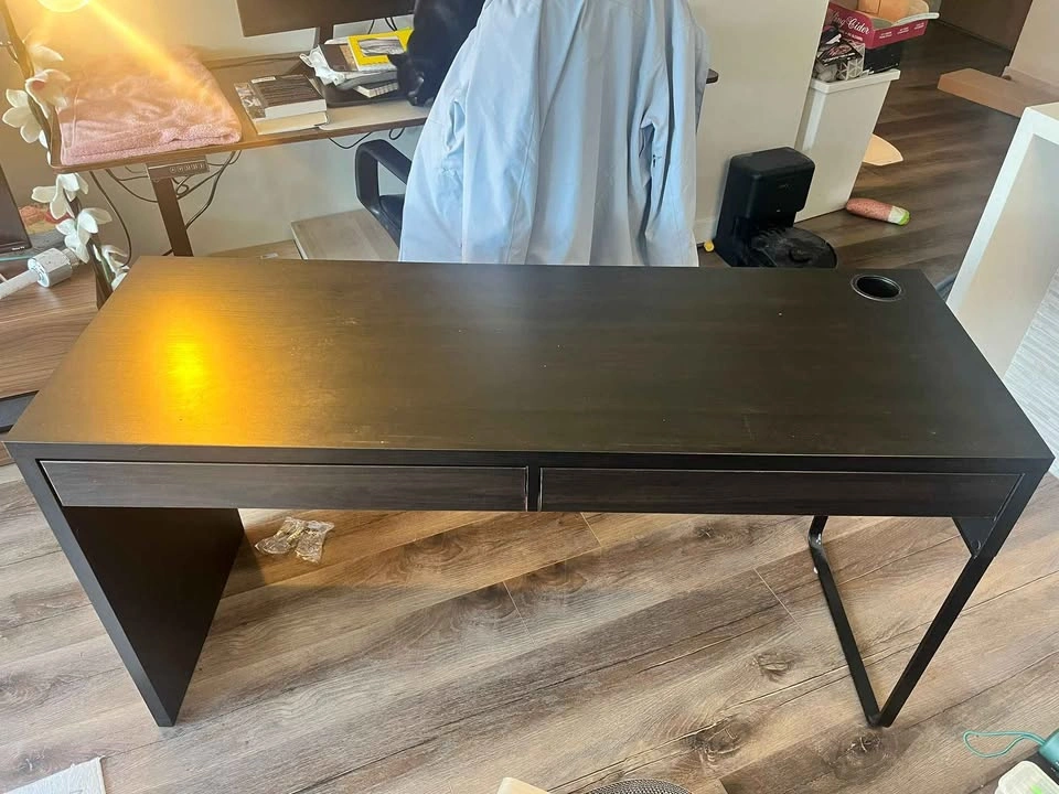 Ikea Micke Desk (Black-Brown) - photo 2