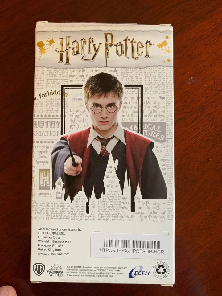 Official Harry Potter iPhone X / XS Hogwarts case - photo 4