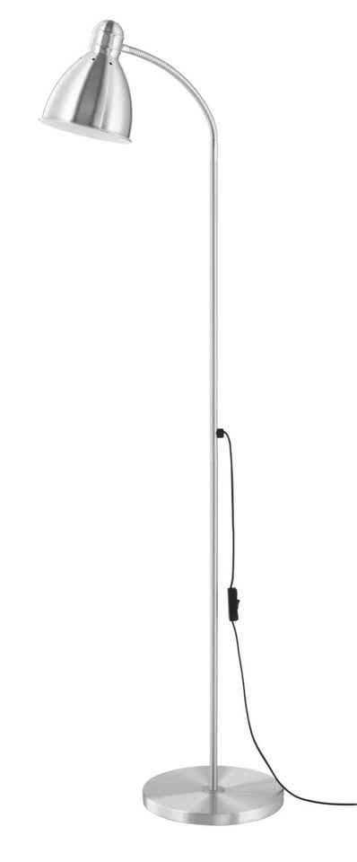 IKEA LERSTA Floor/Reading Lamp – Aluminum/Chrome Effect - photo 2