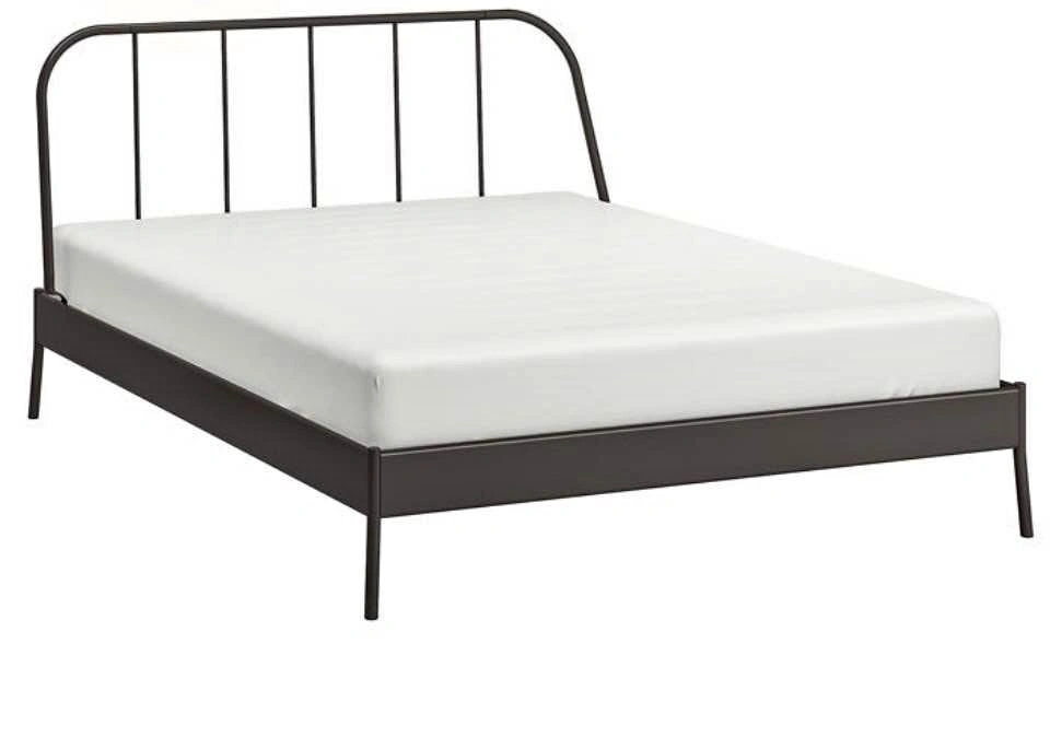 IKEA Deep Grey Metal Bed Frame – Full – Excellent Condition
