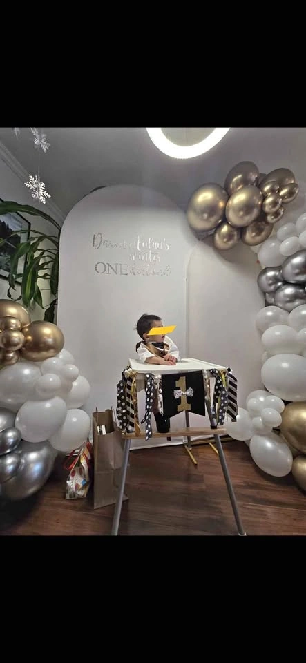 1st Birthday Decoration Banner